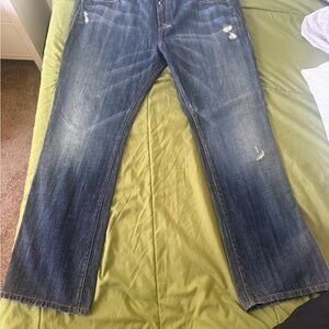 Five Four Dark Blue Straight Jeans